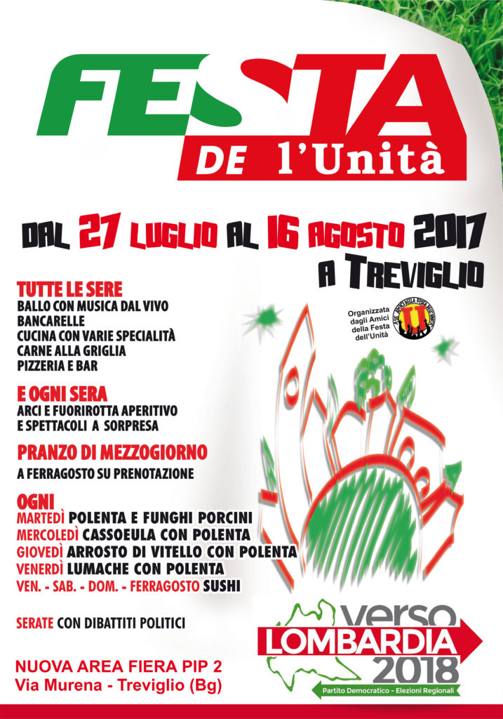 Festa Unità Treviglio 