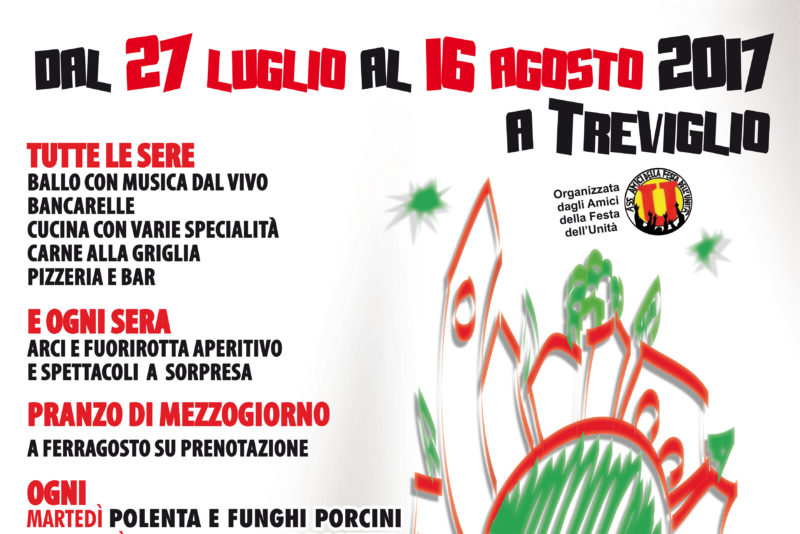 Festa Unità Treviglio